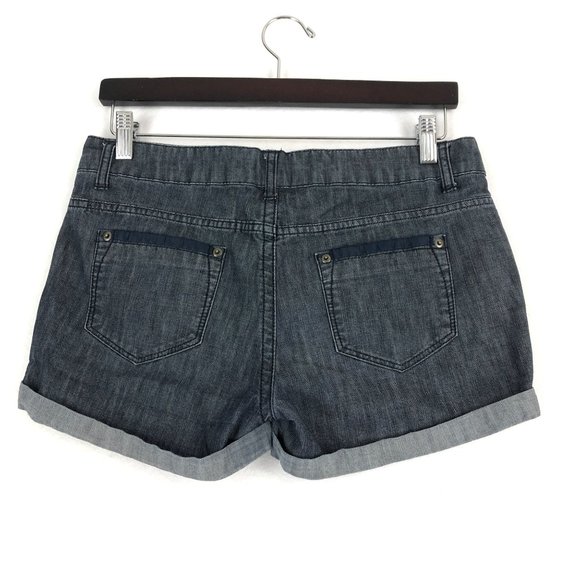 Ci Sono Cavalini Girl's Size Large Blue Cotton Blend Zip Fly Casual Shorts - Picture 2 of 11